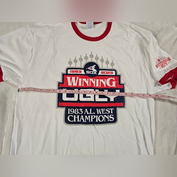 Chicago White Sox AL West Champs Shirt Size XL "Winning Ugly" - Picture 5 of 7